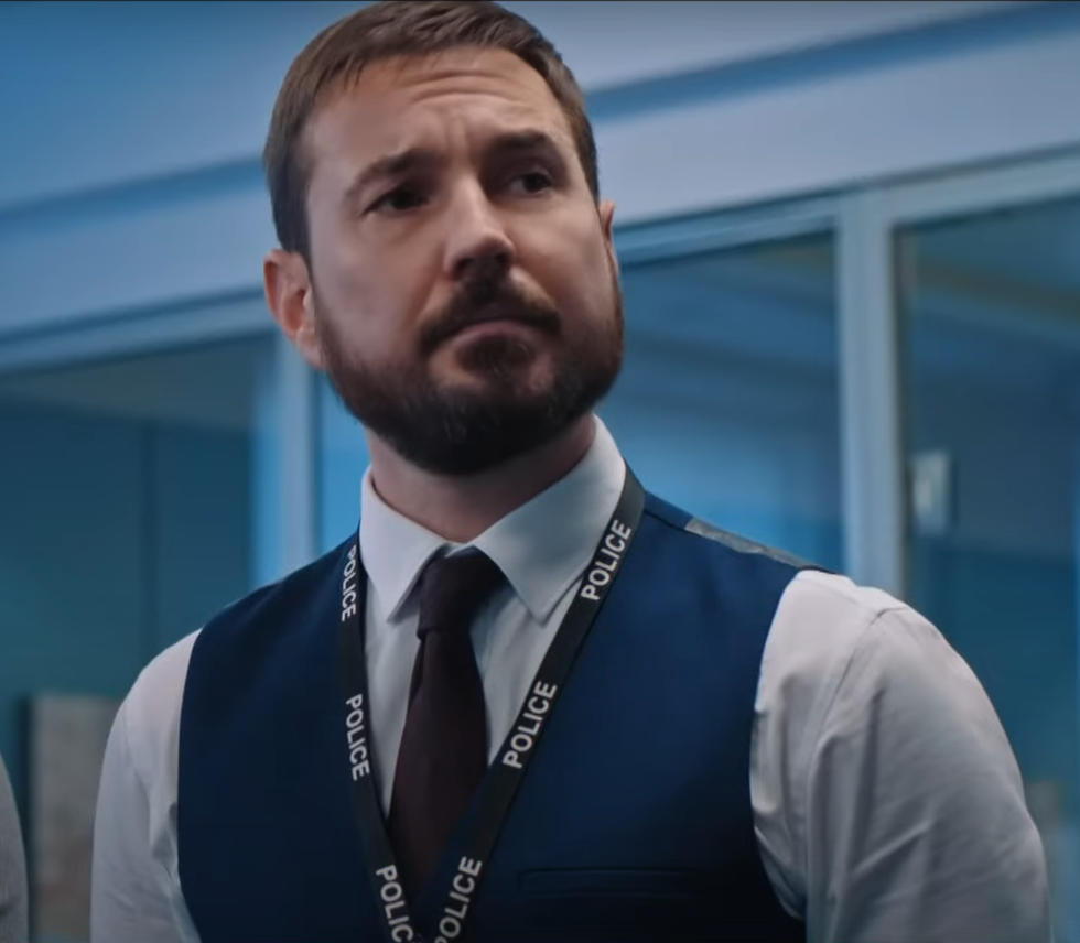 \u200bMartin Compston as Detective Sergeant Steve Arnot