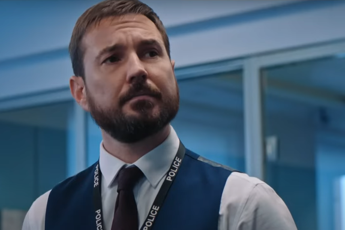 \u200bMartin Compston as DI Steve Arnott