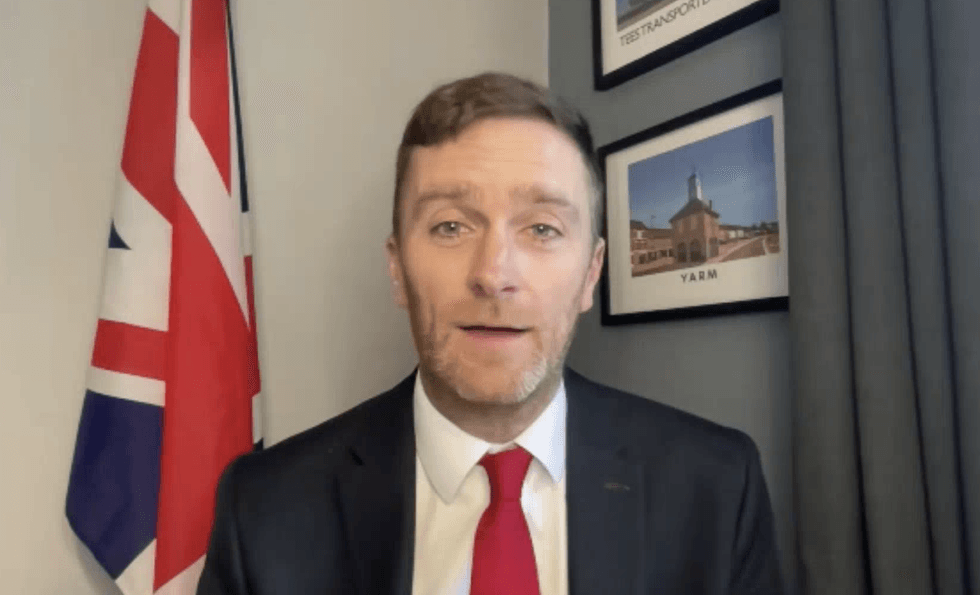 \u200bMatt Vickers appeared on GB News this morning