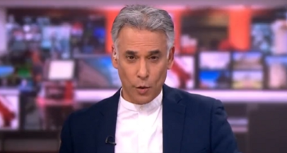 bbc presenter text messages
