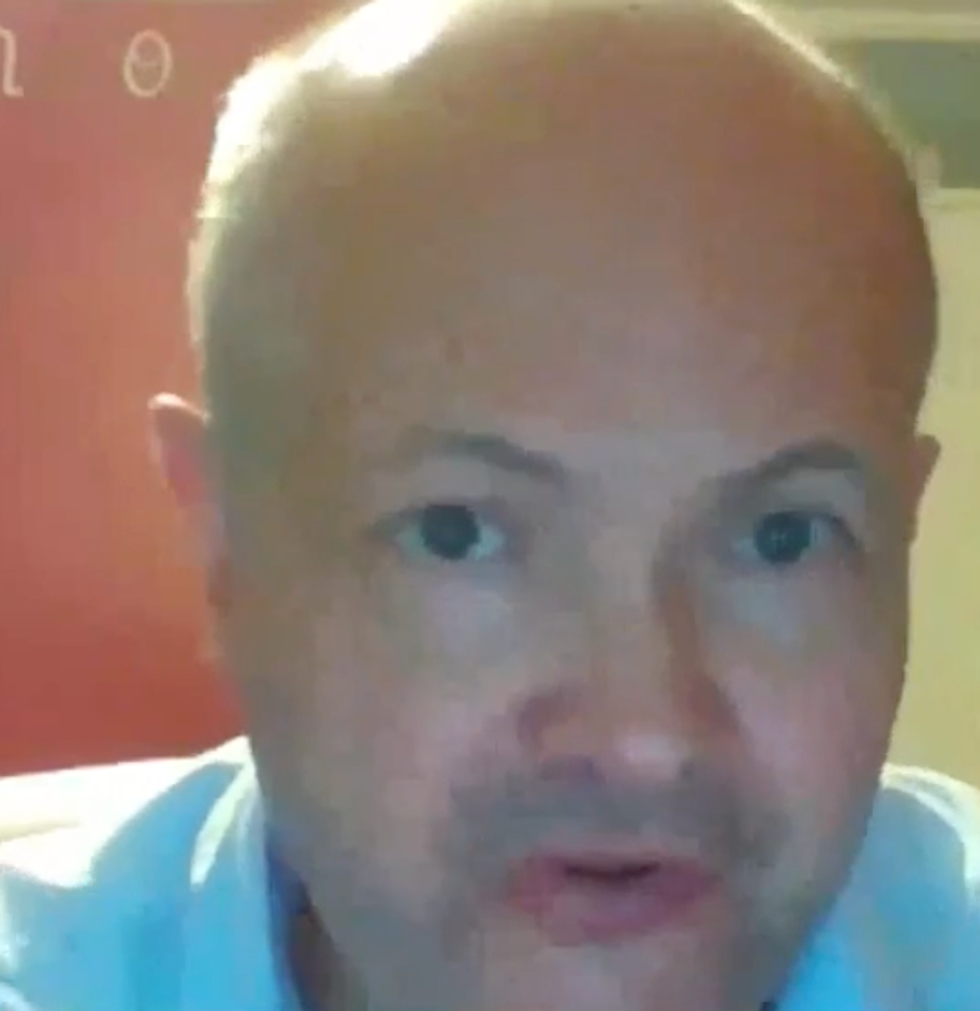 \u200bMaxie Allen speaking about the arrest on GB News