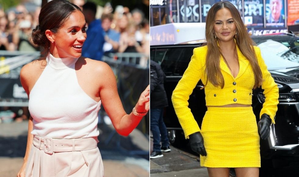 \u200bMeghan Markle and Chrissy Teigen