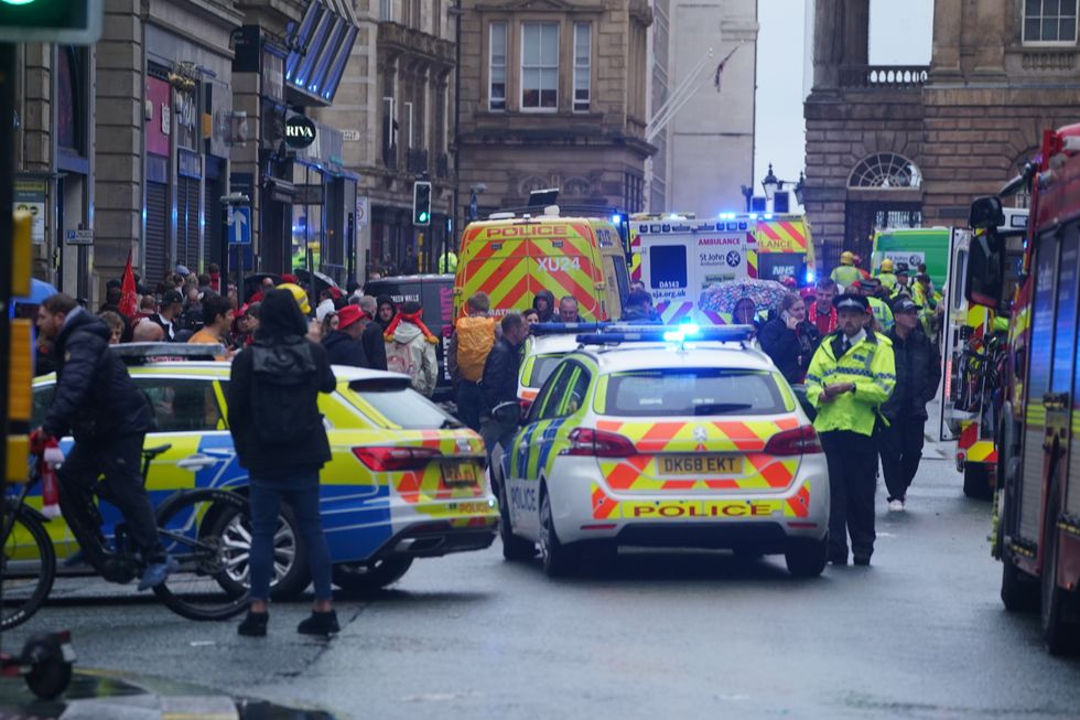 \u200bMerseyside Police locked down Water Street
