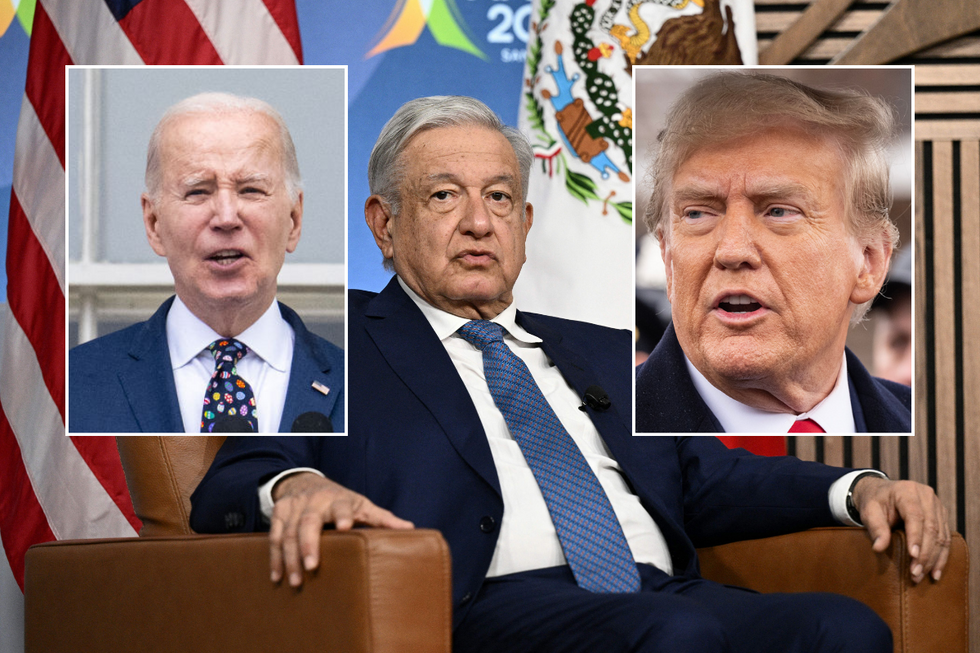\u200bMexican President Obrador/Biden/Trump