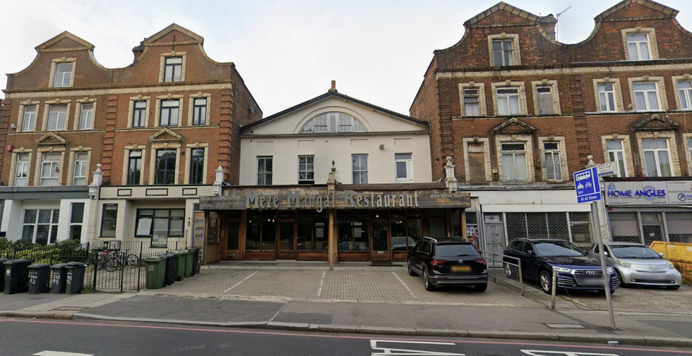 \u200bMeze Mangal in Lewisham installed the fan