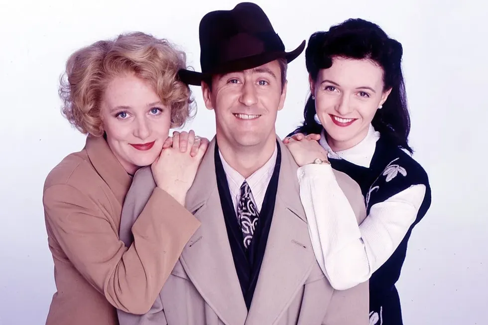 \u200bMichelle Holmes, Nicholas Lyndhurst and Dervla Kirwan