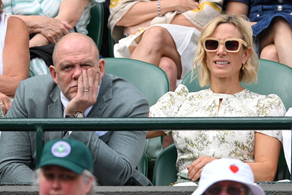 \u200bMike Tindall and Zara Tindall