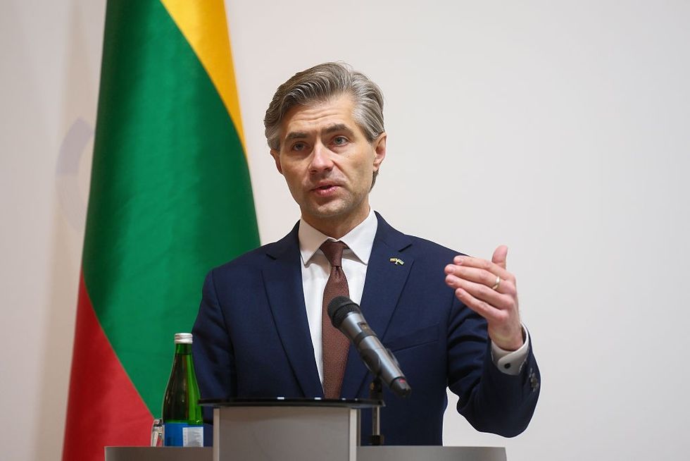 \ U200bminister zahraničních věcí Litvy Kestutis Budrys