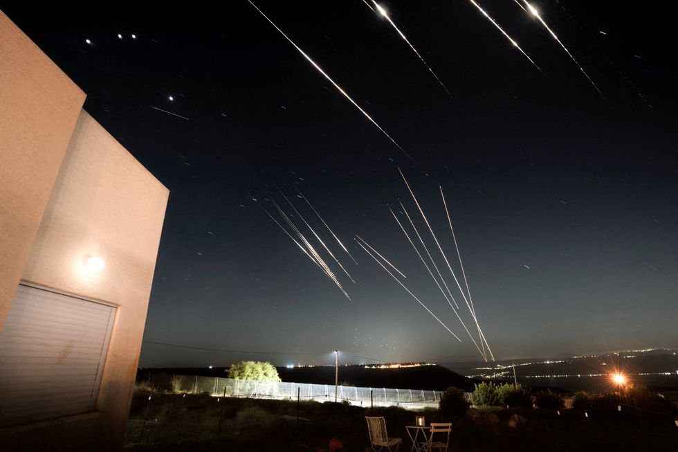 \u200bMissiles launched from Iran are intercepted