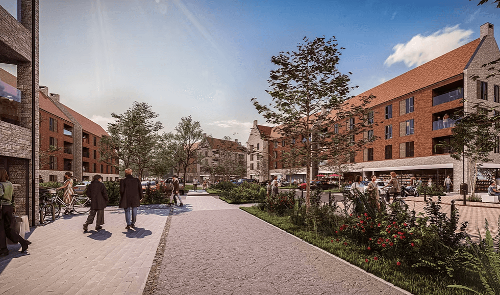 \u200bMock up of Godley Green Garden Village