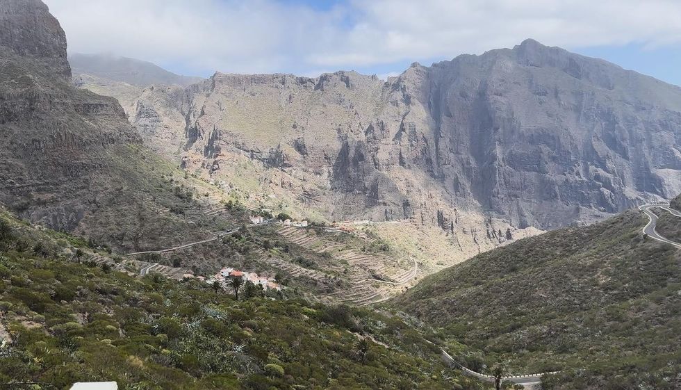 \u200bMountains of Tenerife where Jay Slater disappeared