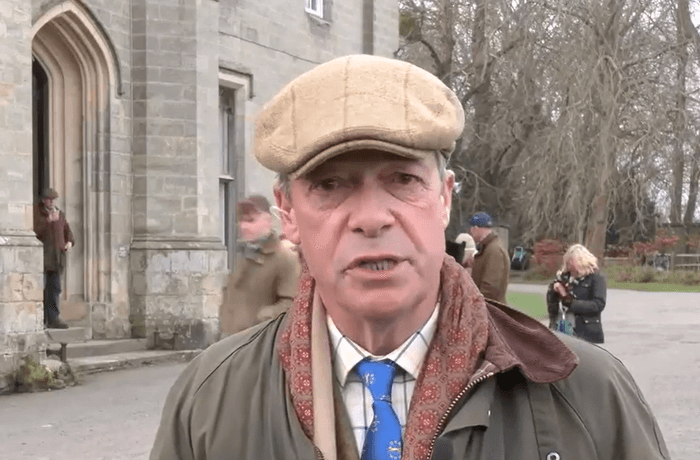 \u200bMr Farage thanked Lord True for rising above party politics and demanding greater representation for the populist party