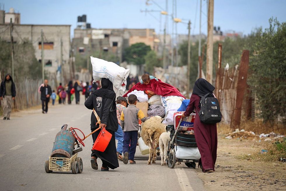 u200bMuch of Gaza's population has been displaced