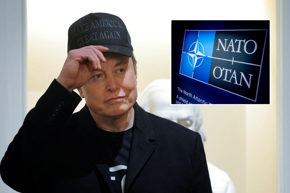 \u200bMusk has seemingly spoken out against Nato