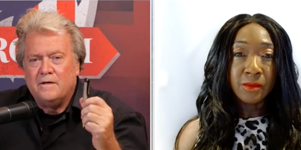 \u200bNana Akua and Steve Bannon