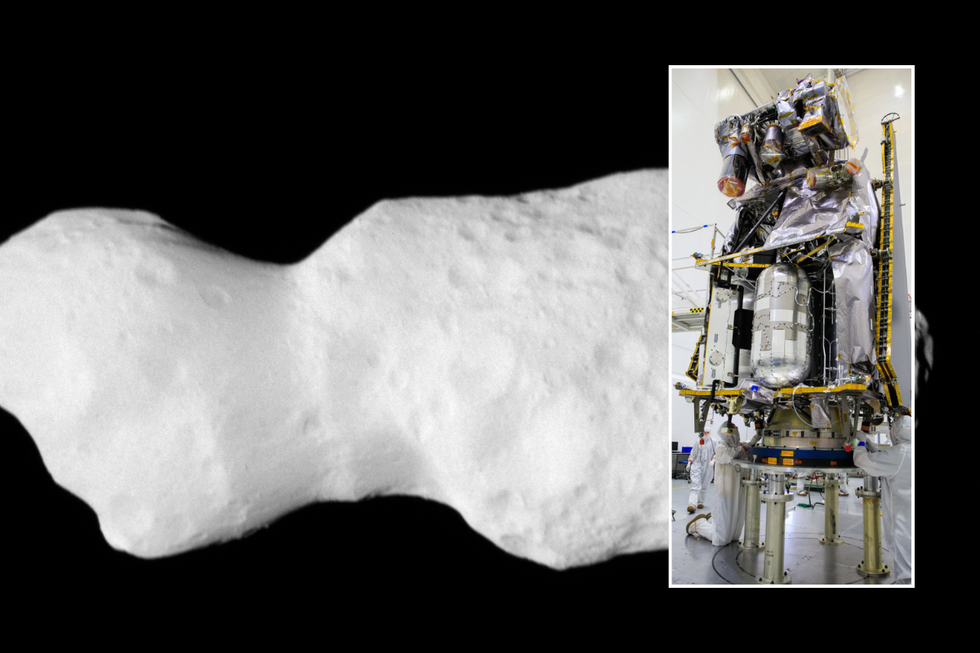 \u200bNasa's Lucy spaceship caught an image of the asteroid