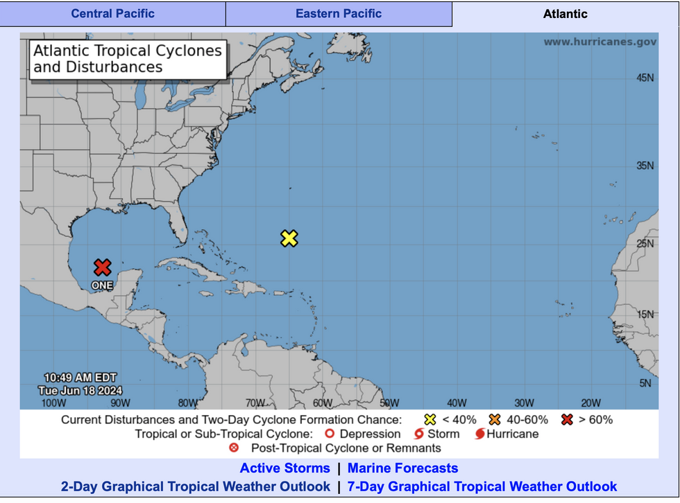 \u200bNational Hurricane Centre names the disturbance \u2018One'