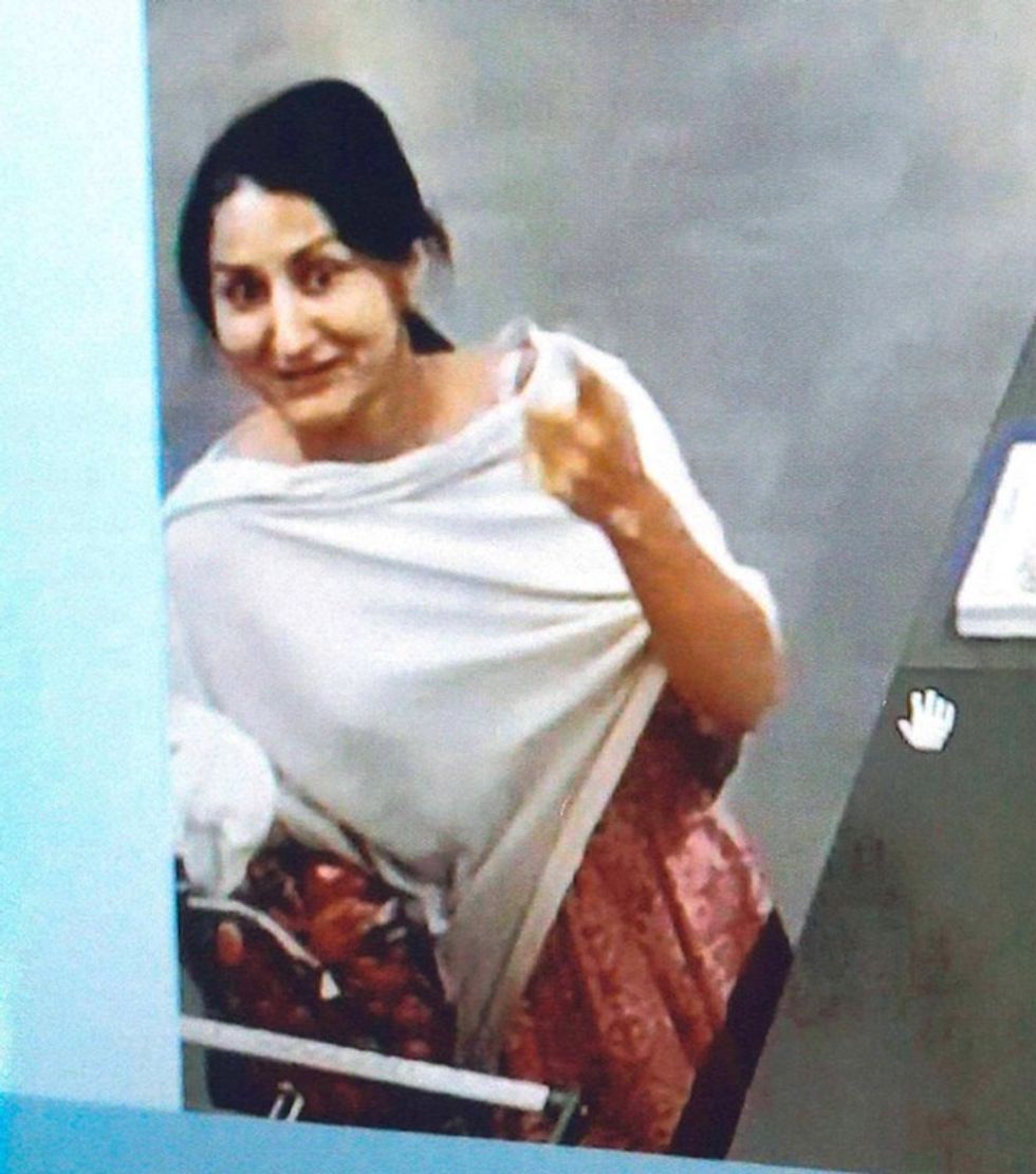 \u200bNaurinder Kaur, in a M&S store,