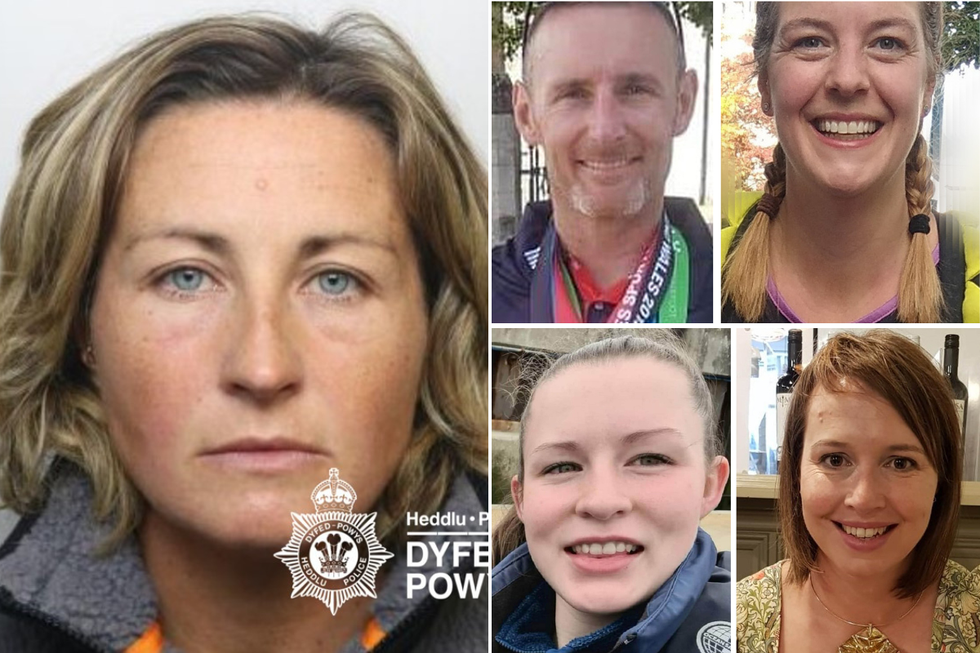 \u200bNerys Bethan Lloyd has been jailed over the deaths of Paul O'Dwyer, Andrea Powell, Morgan Rogers and Nicola Wheatley