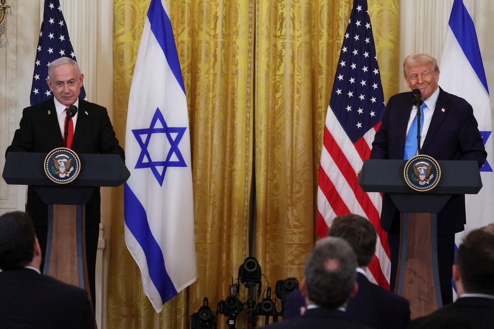 \u200bNetanyahu and Trump