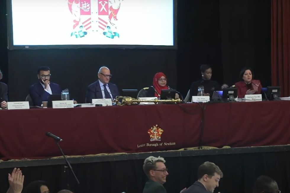 \u200bNewham council meeting