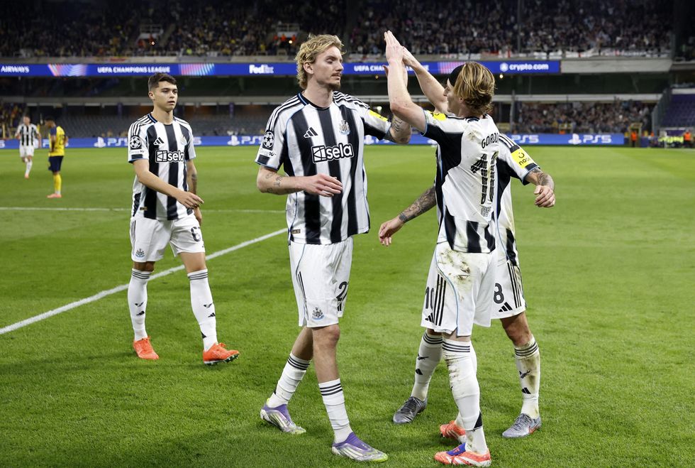 \u200bNick Woltemade and Anthony Gordon