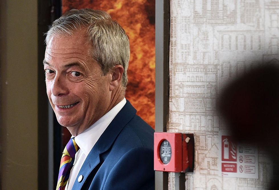 u200bNigel Farage has come under pressure