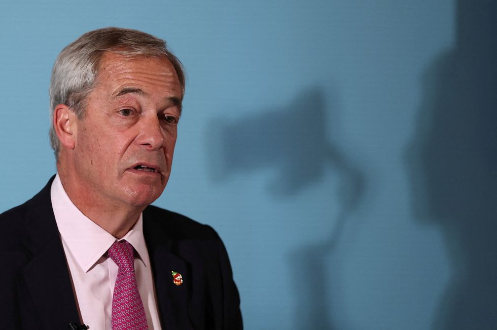 \u200bNigel Farage, MP for Clacton,