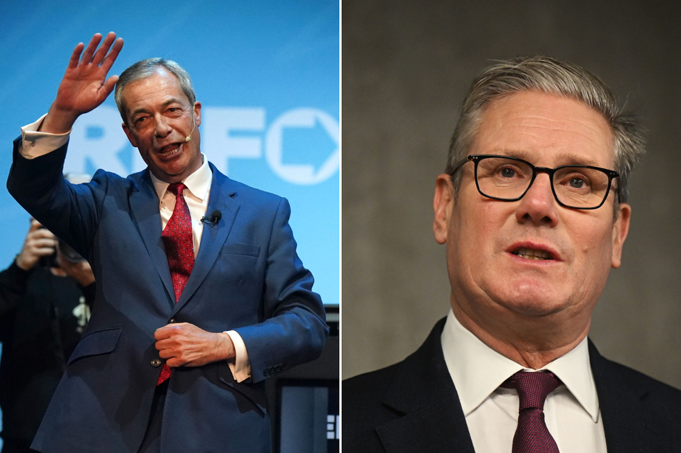 \u200bNigel Farage's party could overtake Labour in the polls