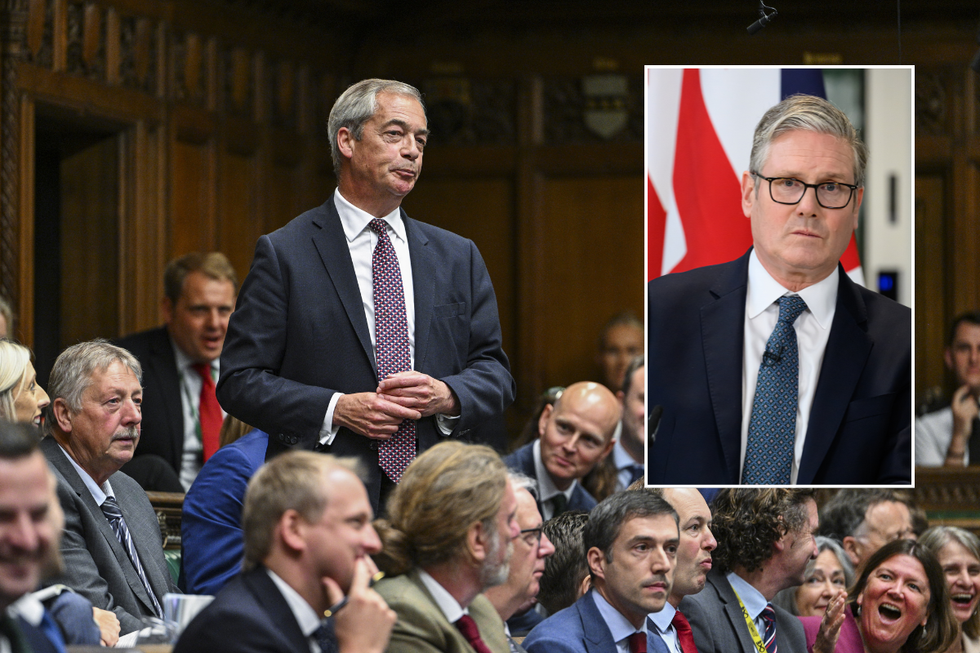 \u200bNigel Farage speaking in the Commons