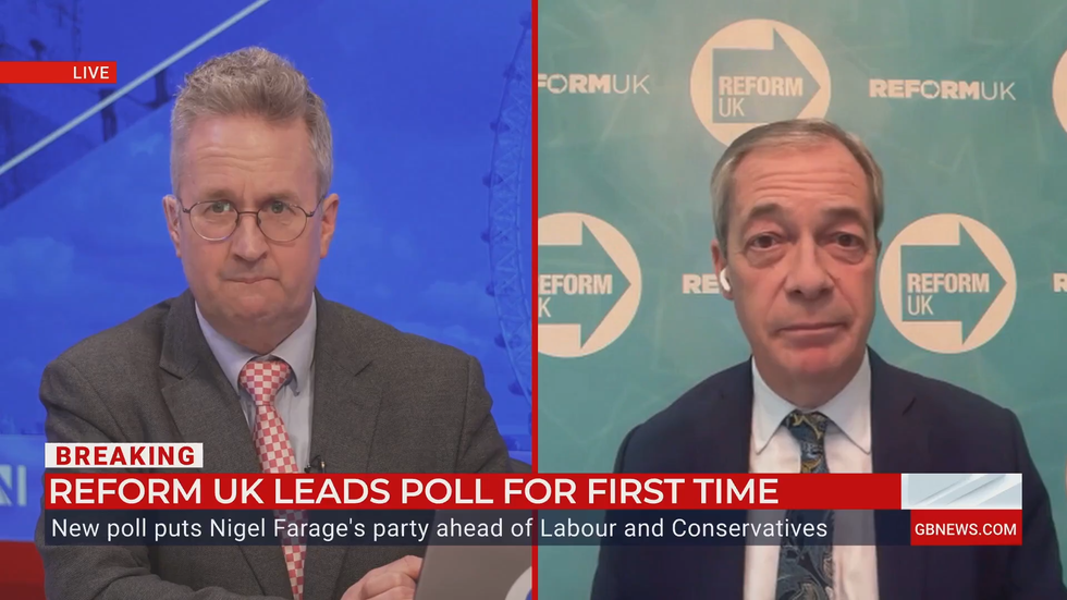 \u200bNigel Farage spoke to Christopher Hope and Martin Daubney on GB News