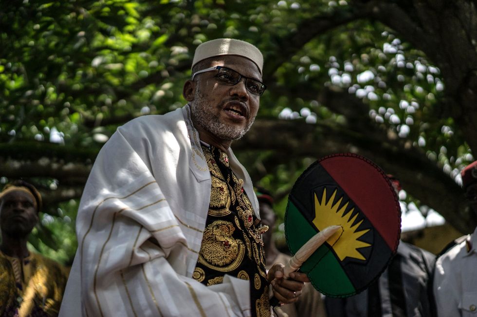 \u200bNnamdi Kanu received a life sentence after a judge concluded the death penalty was \u2018frowned upon by the international community\u2019