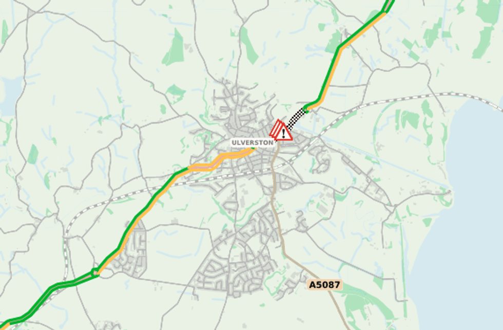 \u200bNormal traffic conditions are not expected to return until at least 6.30pm