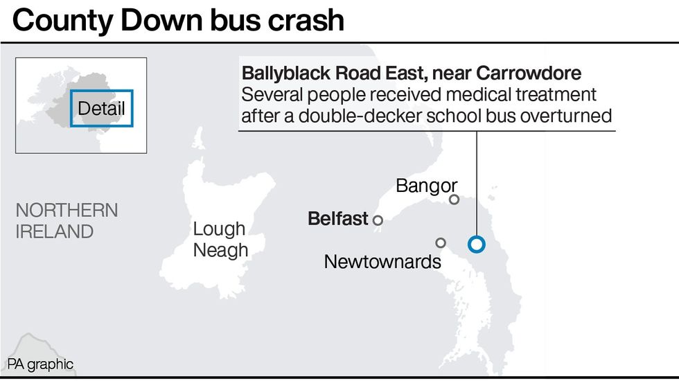 \u200bNorthern Ireland bus crash: Where was the crash?