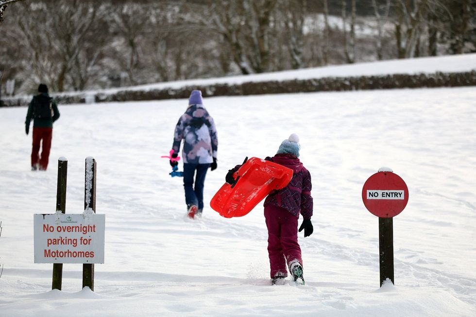 \u200bNorthern Ireland snow 05/01/26