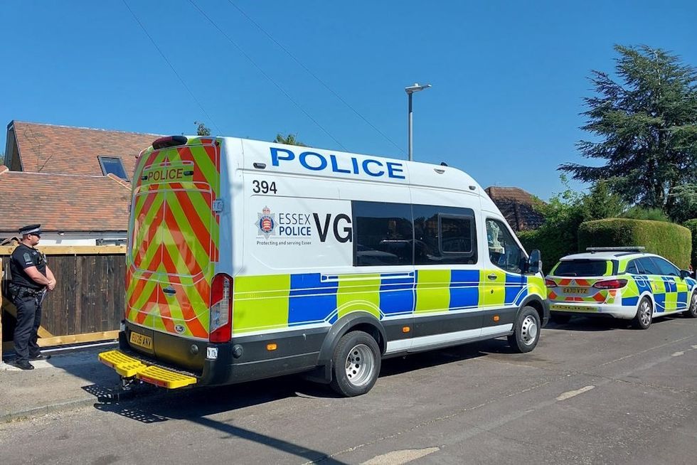 \u200bOfficers from Essex Police attended the scene