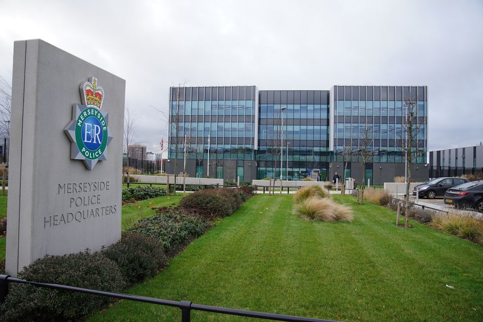 \u200bOfficers from Merseyside Police attended the scene