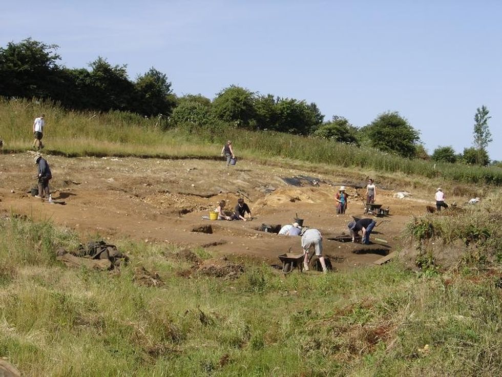 \u200bOne of the excavation sites (file pic)