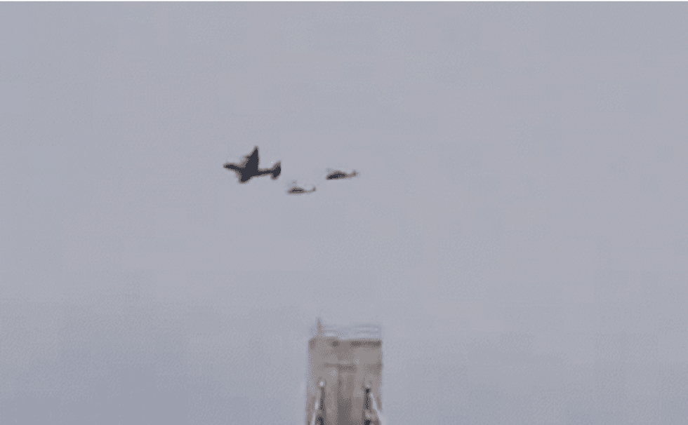 \u200bOne of the pilots has been rescued from the scene