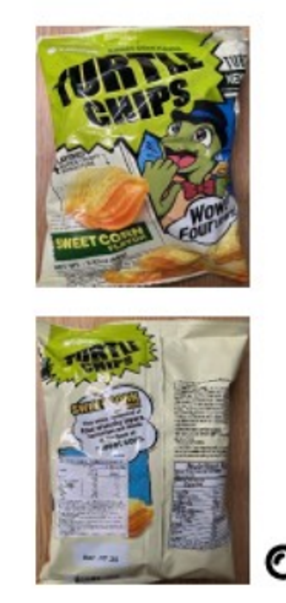 \u200bOrion Turtle Chips Sweetcorn Flavour