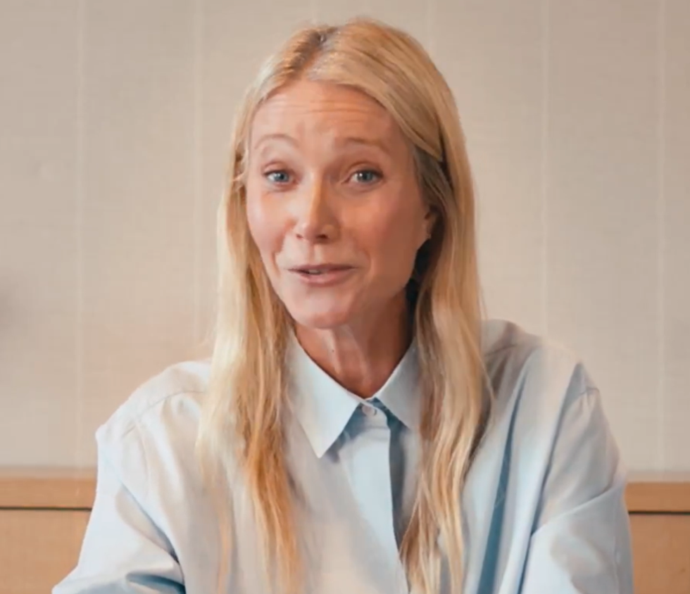 \u200bPaltrow featured in the tech company's advert