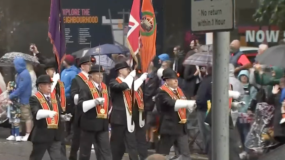 \u200bParade in Belfast to mark July 12