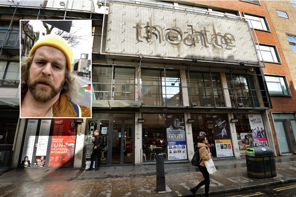 \u200bPaul Currie has been slammed for his performance at the central London theatre