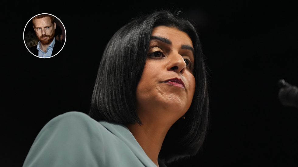 \u200bPaul Embery (left), Shabana Mahmood (right)