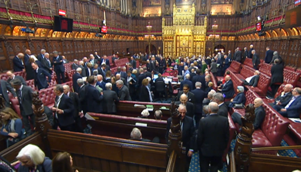 \u200bPeers voted by 240 to 211 for Lord Anderson's amendment on declaring Rwanda a 'safe place'