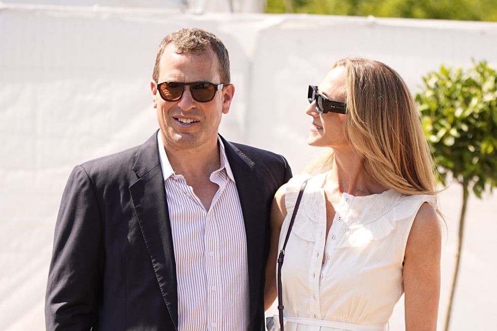 \u200bPeter Phillips and his bride-to-be, Harriet Sperling