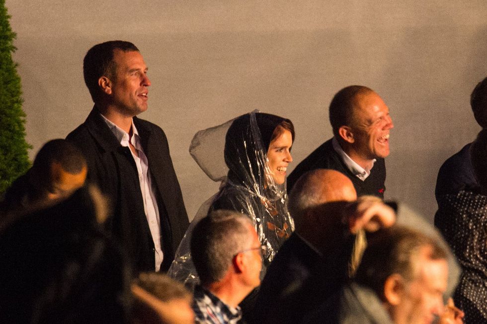 \u200bPeter Phillips and Princess Eugenie