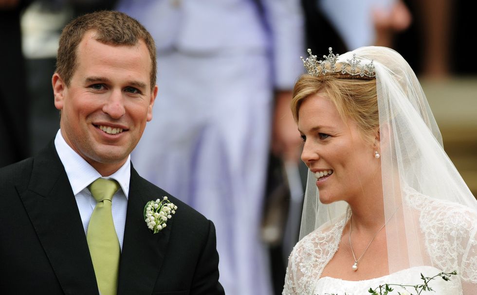 \u200b\u200bPeter Phillips casou-se com Autumn Kelly