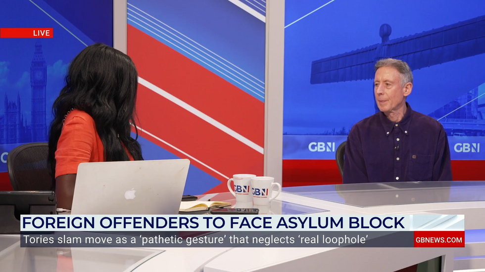 \u200bPeter Tatchell joined Nana Akua on GB News