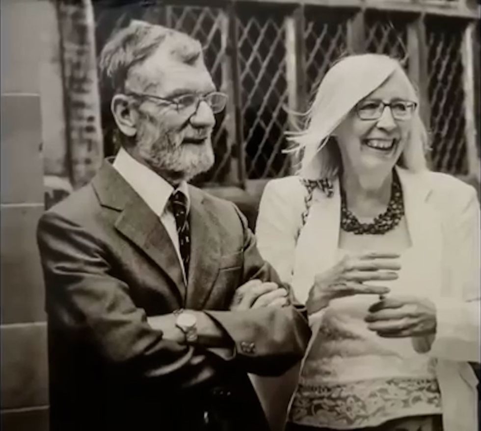 \u200bPhilip Charlesworth with his wife